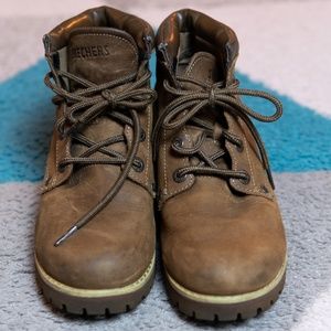 Worn Sketchers Hiking Boots